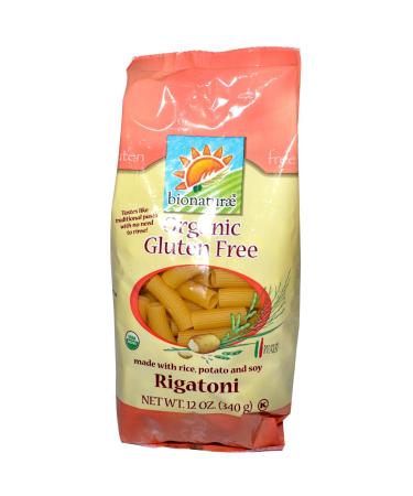 BIONATURAE PASTA GF RIGATONI ORG, 12 OZ