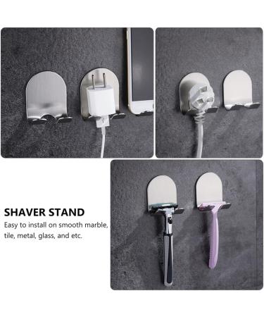 Buy Cabilock 6 Pcs Metal Razor Holder Hook - Stainless Steel 304 Wall Stand for Bathroom & Key Accessories - Buy Online on SooperMarket.com