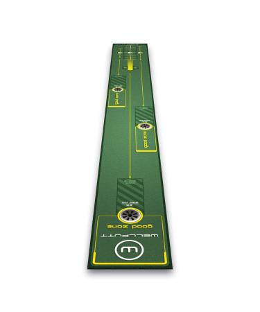WELLPUTT - Golf Putting Training Mat - 10ft Start 2.0