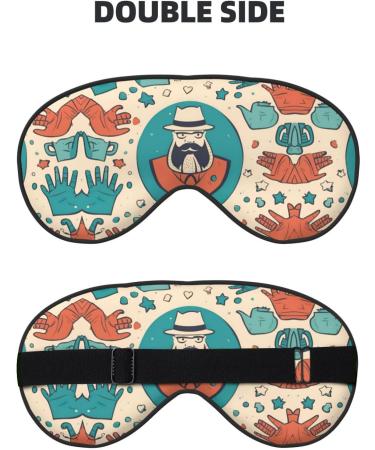 Handcrafted Father's Day Soft Sleep Eye Mask | Breathable Travel Eye Patch for Women - Perfect Relaxation Gift - Buy Online on SooperMarket.com