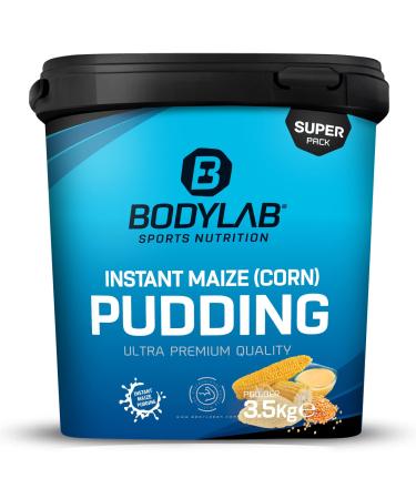 BODYLAB24 Instant Maize (Corn) Pudding 3.5kg with 80g carbohydrates per serving 100% corn semolina corn pudding without additives ideal as an energy supplier before or after training