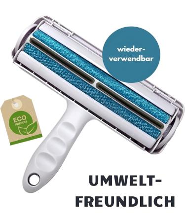 Boumour Animal Hair Remover | Lint Roll & Self-Cleaning Tool for Pet Hair on Carpets Sofas & Beds - Effective Cat & Dog Hair Removal - Buy Online on SooperMarket.com