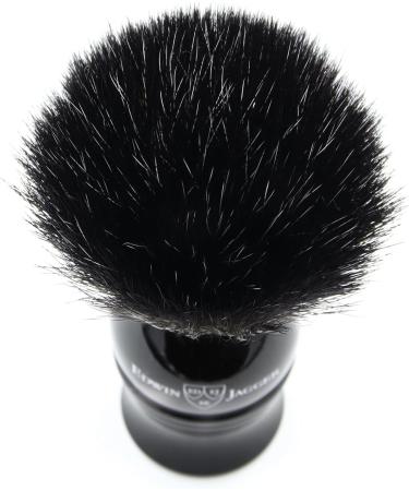 Edwin Jagger 1EJ336SYN Classic Black Vegan Exfoliating Shaving Brush - Imitation Ebony - Buy Online on SooperMarket.com