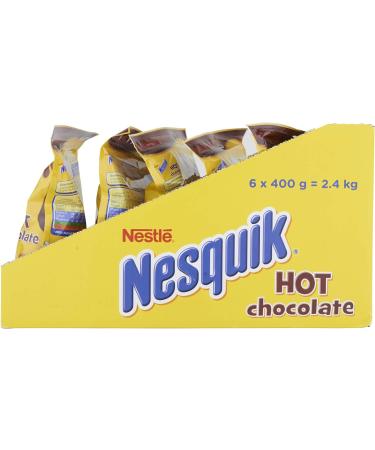 Nesquik Hot Chocolate 400 g (Pack of 3) - Buy Online on SooperMarket.com