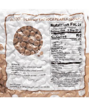 Tea Zone Chewy Tapioca Boba - 6 lbs Bag - Buy Online on SooperMarket.com