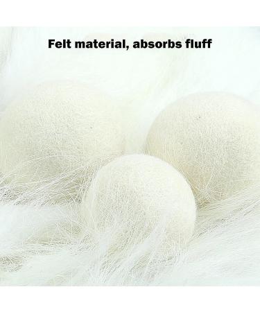Shakven Laundry Wool Dryer Balls Round Fabric Softener Balls | Laundry Room Supplies Household Gadgets Natural Fabric Softener Balls Dry Cleaning Kit for Dryer - Buy Online on SooperMarket.com
