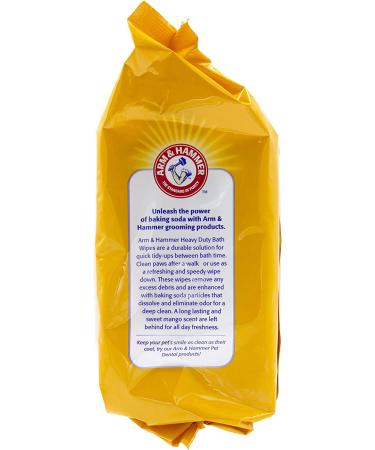 Arm & Hammer Heavy Duty Dog Wipes - 100 Count - Pet Bath, Grooming, Travel, Puppy & Dog Grooming Wipes - Buy Online on SooperMarket.com