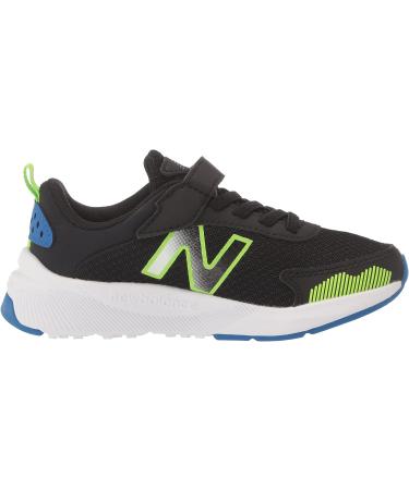 New Balance Dynasoft 545 V1 Hook and Loop Running Shoe - Little Kid (4-8 Years) - Black/Pixel Green/Cobalt - Buy Online on SooperMarket.com