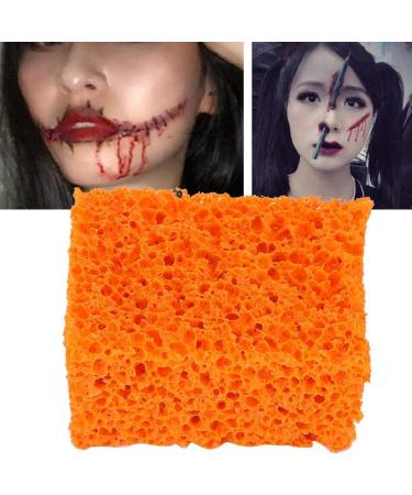 Verdant Touch FX Makeup FX Blood Scar Stubble Effect Wound Makeup Stipple Sponge for Halloween Xmas (Small Hole) - Buy Online on SooperMarket.com