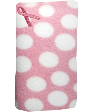 Breast and Chest Buddy Seatbelt Cushion for Mastectomy & Reconstruction | Polka Dots & Ribbon Design - Buy Online on SooperMarket.com