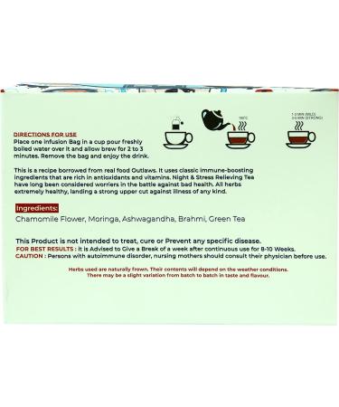 One More Cup Natural Night Tea With Chamomile Flavor Naturals Herbs Tea (20 Tea Bags) - Buy Online on SooperMarket.com