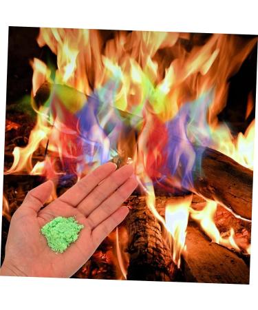 PRETYZOOM 3 Packs Campfire Powder Sales Today Clearance Today Today Clearance Garden Decoration Fire Packets Long Burn Small Fire Pit Outdoor Flame Powder Mineral Powder Party Supplies Beach - Buy Online on SooperMarket.com
