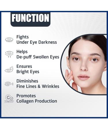 MIELIKKI Under Eye Cream - Dark Circles Fine Lines & Anti-Wrinkle Repair | Lifting & Firming Eye Care for Youthful Skin - Buy Online on SooperMarket.com