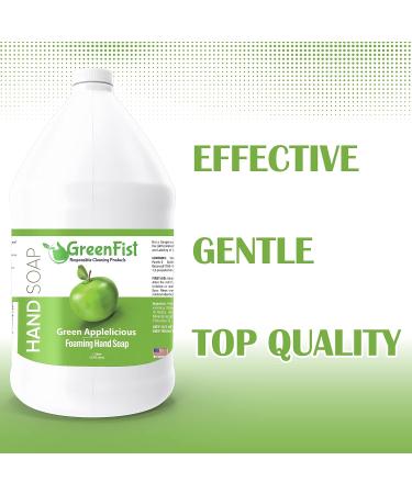 GreenFist Apple Scent Foaming Hand Soap Refill - 128oz (1 Gallon) - Made in USA - Buy Online on SooperMarket.com