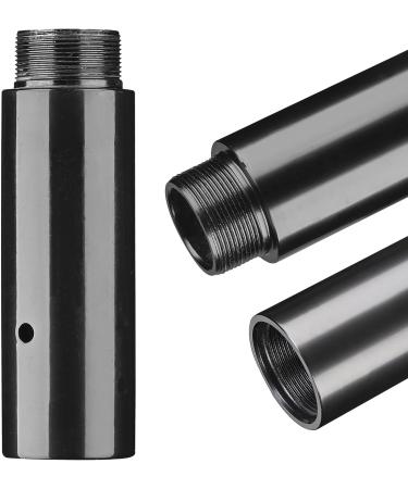 AW 45mm Dancing Pole Extension - 125mm Silver Black Color - Fitness Spinning Exercise Club - Buy Online on SooperMarket.com