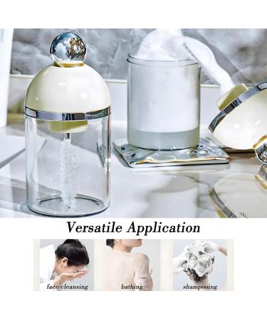 Electric Foam Maker for Face Wash Facial Cleanser Electric Foam Maker Cleanser Foam Maker for Facial Cleansing Electric Facial Cleansing Foam Maker Foaming Facial Cleanser (Black) - Buy Online on SooperMarket.com