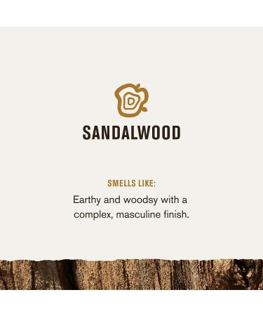 Every Man Jack Sandalwood Beard Oil - Moisturizing & Softening Formula with Shea Butter & Coconut Oil for a Natural Shine - Buy Online on SooperMarket.com