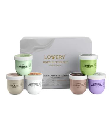 Fathers Day Gifts Whipped Body Butter Scented Body Lotion Set - 36oz Beauty Spa Gift Set for Women & Men Aromatherapy Shea Butter Lotion Moisturizing Cream Mom Birthday Gift Box Self Care Package