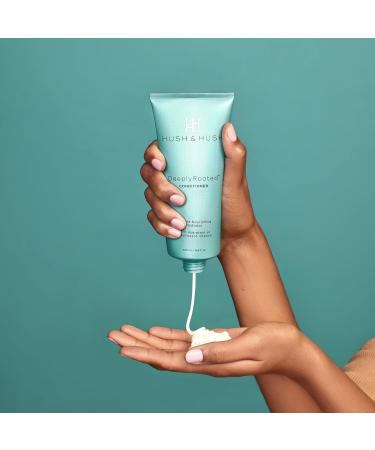 Hush & Hush Deeplyoted Conditioner - Intensive Vegan Hair Repair & Nourishing Moisture | 200ml - Paraben-Free & Fragrance-Free - Buy Online on SooperMarket.com