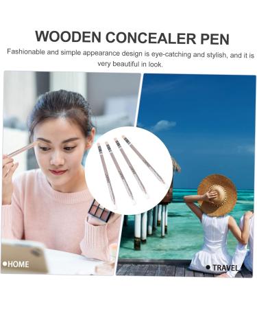 HAPINARY 4pcs Concealer Pen Eraser Concealer Make up Concealer for Face Highlighter Stick Eye Circle Wooden 1 g (Pack of 1) Assorted Color - Buy Online on SooperMarket.com