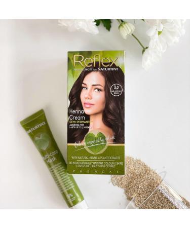 Naturtint Reflex Dark Chestnut Brown 90ml - Eco-Friendly Hair Color | Buy Internationally - Buy Online on SooperMarket.com