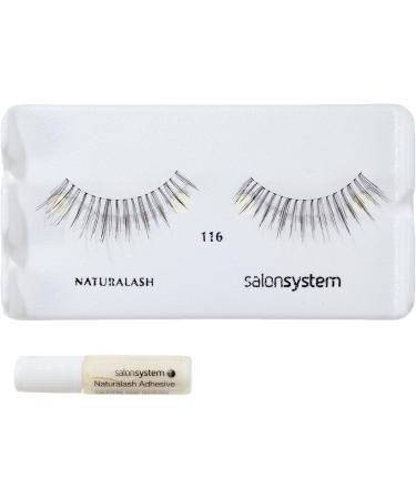 Salon System Naturalash Quick and Easy Re-Usable Black 116 Lashes - Buy Online on SooperMarket.com