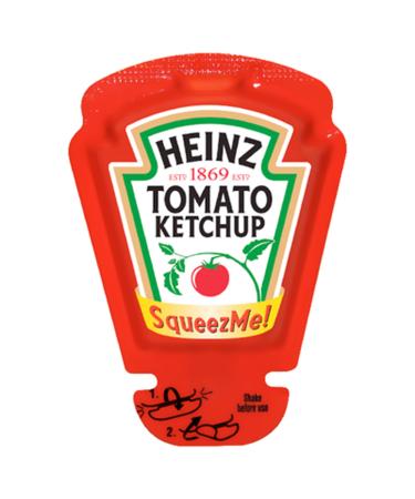 Heinz Tomato Ketchup Squeeze Me Portions - 100x26ml Tomato Ketchup 26 ml (Pack of 1)