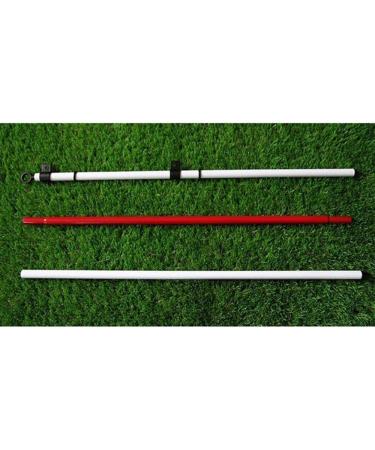 Boshen Golf Flagstick Practice Set for Backyard Putting Green - 1 Set/2 Set Hole Cup Flags - Buy Online on SooperMarket.com