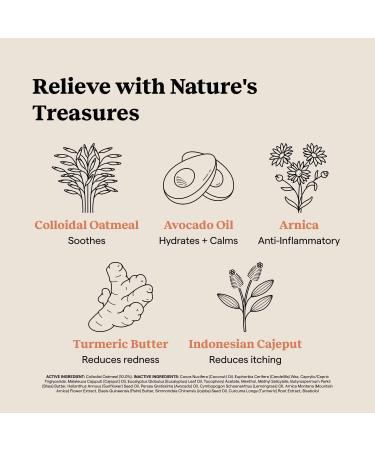 Shop Kinfield Relief Balm - Soothing Vegan Formula for Bug Bites & Tired Muscles | Anti-Itch Anti-Inflammatory | Cruelty-Free Skincare - 0.6 oz - Buy Online on SooperMarket.com