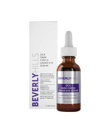 Beverly Hills DCX Eye Serum for Dark Circles Puffy Eyes Wrinkles and Crows Feet