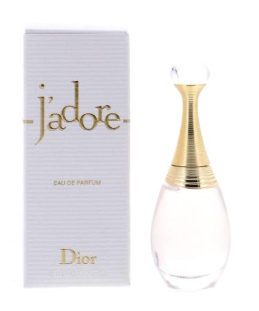 Dior J'adore .17 oz / 5 ml Eau de Parfum Mini Fruity 0.17 Fl Oz (Pack of 1)