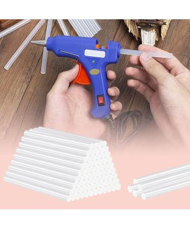200 Pack Mini Hot Glue Gun Sticks - Multipurpose for Art, Craft, DIY - 0.43x4 Inches Clear - Compatible with Most Glue Guns - Buy Online on SooperMarket.com