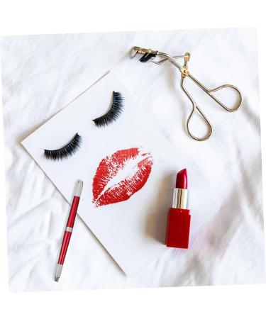 Angoily Microblading Manual Alloy Supply Eyebrow Pen Aluminium Make Embroidered 14.2x0.9cm Red - Buy Online on SooperMarket.com