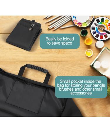 EUYZOU Art Portfolio Case 20 x 26 - Large Storage Folder with Handle for Poster Board - Art Carrying Tote Bag - Buy Online on SooperMarket.com