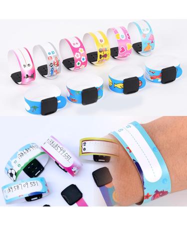Shop DKDDSSS 9PC Children Sidelines | Baby Railway Dishware & Waterproof Emergency Bracelets for Toddlers - Perfect for Boys - Buy Online on SooperMarket.com