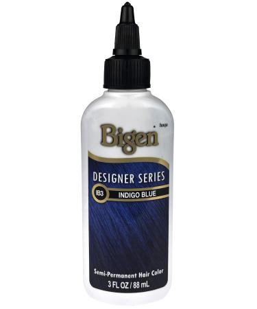 Bigen Semi-Permanent Haircolor #Ib3 Indigo Blue 3 Ounce (88ml)