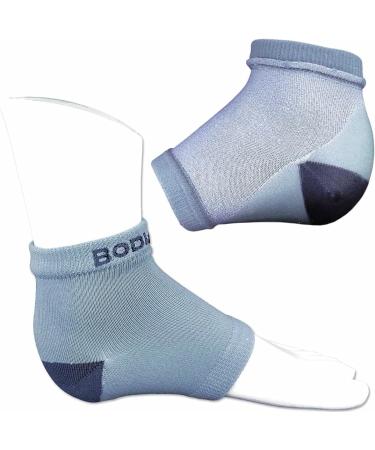 Cracked Heels Repair Bundle: 2 Pairs of Gray Moisturizing Silicone Gel Heel Socks with OKeeffes Healthy Feet Cream - Home Foot Skin Care - Buy Online on SooperMarket.com