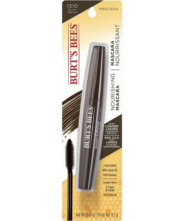 Burt's Bees 100% Natural Origin Nourishing Mascara in Black Brown - 0.4 Ounce (Pack of 1) - Buy Online on SooperMarket.com