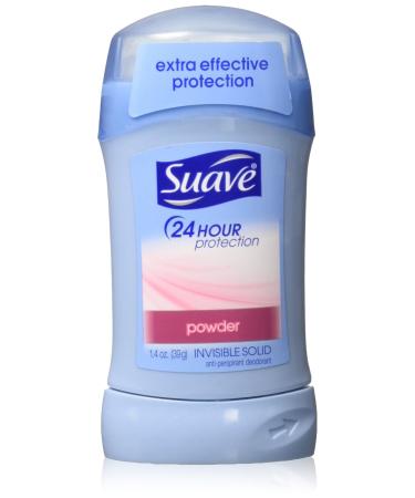 SUAVE A/P-DEOD INV SOL POWDER 2.6 OZ 1.4 Ounce (Pack of 2)