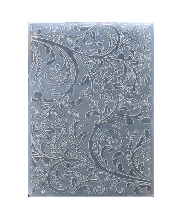Kwan Crafts Leaves Plastic Embossing Folders for Card Making Scrapbooking and Other Paper Crafts