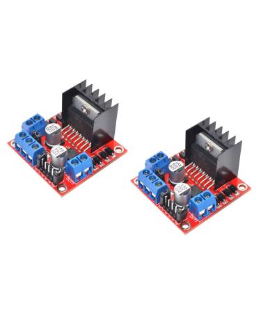 L298N Dual H Bridge PWM Stepper Motor Drive Controller Board Module (Pack of 2)