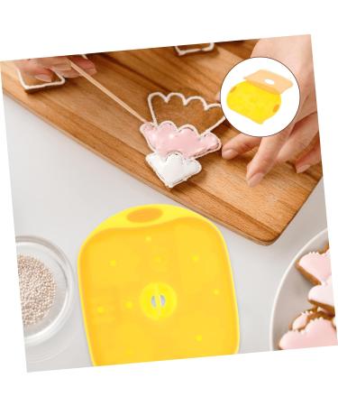 Alipis Baking Tools Silicone Molds Decorative Food Mold Ice Cube Tray Baby Food Mold Pudding Mold Flexible 15X12X3cm Yellow - Buy Online on SooperMarket.com
