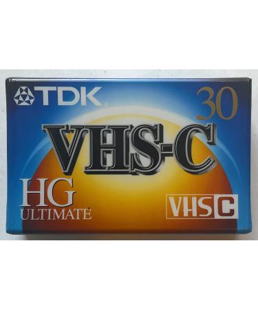 TC30EHG VHS-C Analog Videocassette