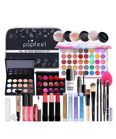 CHSEEO Make-up Gift Set Make-Up Set Cosmetic Makeup Palettes Make-up Case Make-up for Face Eyes and Lips #10