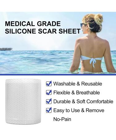 Silicone Scar Sheet Roll - Comfortable and Protective Scar Tape - Buy Online on SooperMarket.com