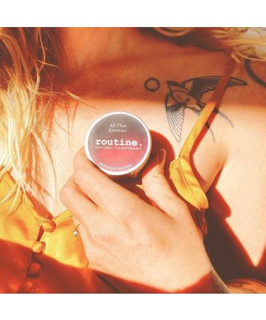Routine Natural Deodorant Deo Jar | Superstar Charcoal Magnesium Prebiotics 58g | Aluminum Free Deodorant for Women & Men | Extra Sensitive Skin Formula | 2.05 Ounce - Buy Online on SooperMarket.com