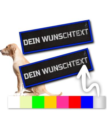 Customizable P24S K9 Dog Harness - Velcro Stickers for Small & Medium Dogs | Personalize with Name - Small Blue - Buy Online on SooperMarket.com