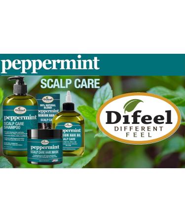 Difeel Peppermint Hot Oil Treatment for Dry Scalp - 7.1 oz | Soothes Irritation & Flakes - Buy Internationally - Buy Online on SooperMarket.com