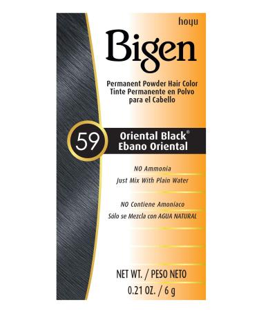 59 Oriental Black Bigen Permanent Powder - 3 Pack