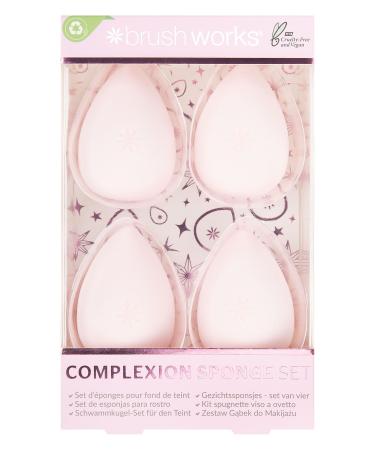 Brushworks Complexion Sponge Bauble Set One Size Pink 25 12 110